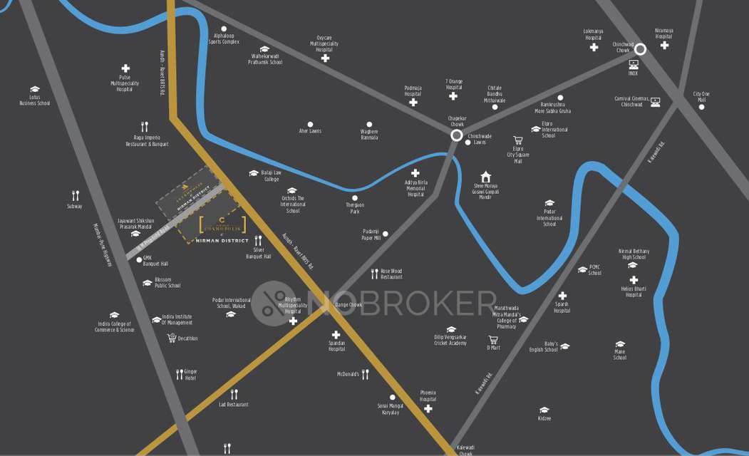 3 BHK Flat In Nirman Cosmopolis For Sale  In Tathawade