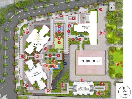 4 BHK Flat In Raymond The Address By Gs Season 2 For Sale  In Thane West