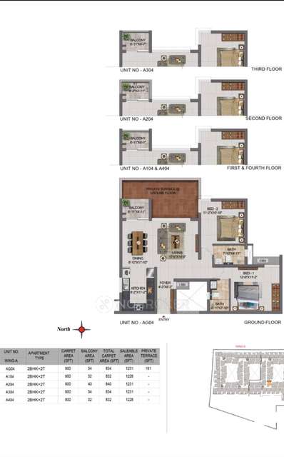 2 BHK Flat In Casagrand Boulevard For Sale  In Doddagubbi