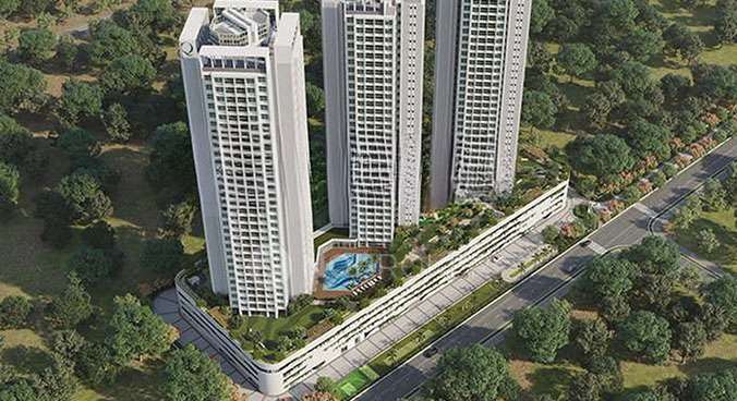 1 BHK Flat In Aurum Q Residences R2 For Sale  In Ghansoli