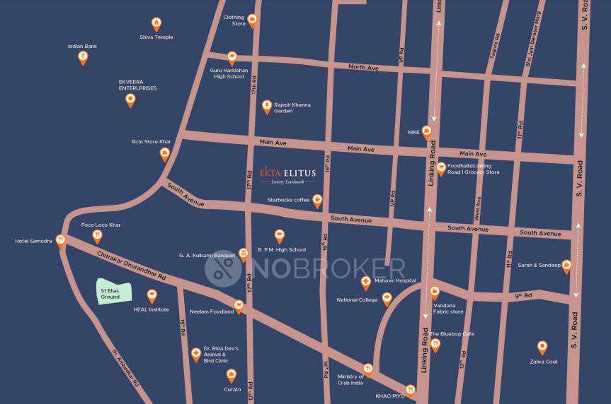 4 BHK Flat In Ekta Elitus For Sale  In Santacruz West