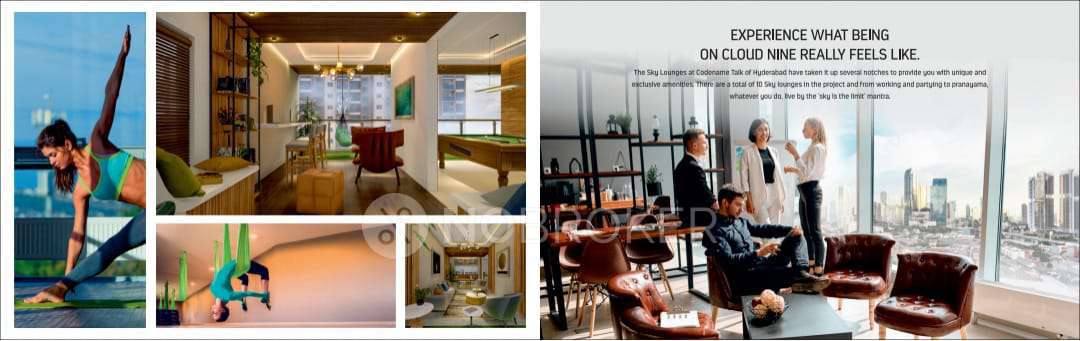 3 BHK Flat In Urbanrise On Cloud 33 For Sale  In Bachupally