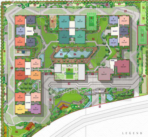 3 BHK Flat In Sattva Lakeridge For Sale  In Neopolis