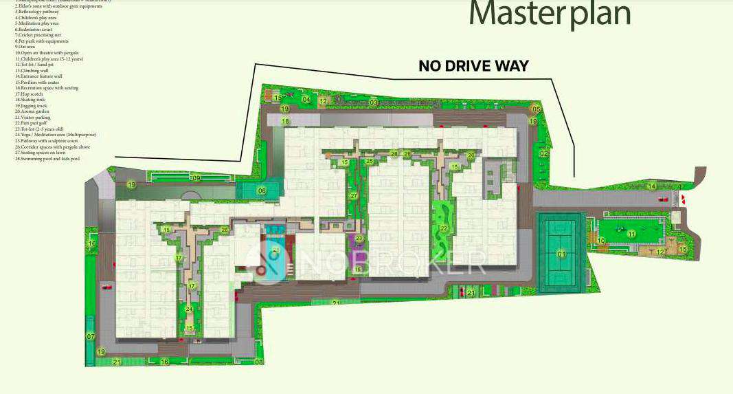 2 BHK Flat In Elegant Tranquility For Sale  In Raja Rajeshwari Nagar