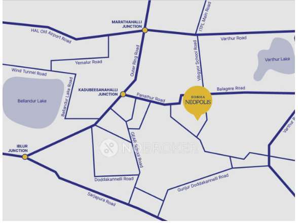 4 BHK Flat In Sobha Neopolis For Sale  In Panathur