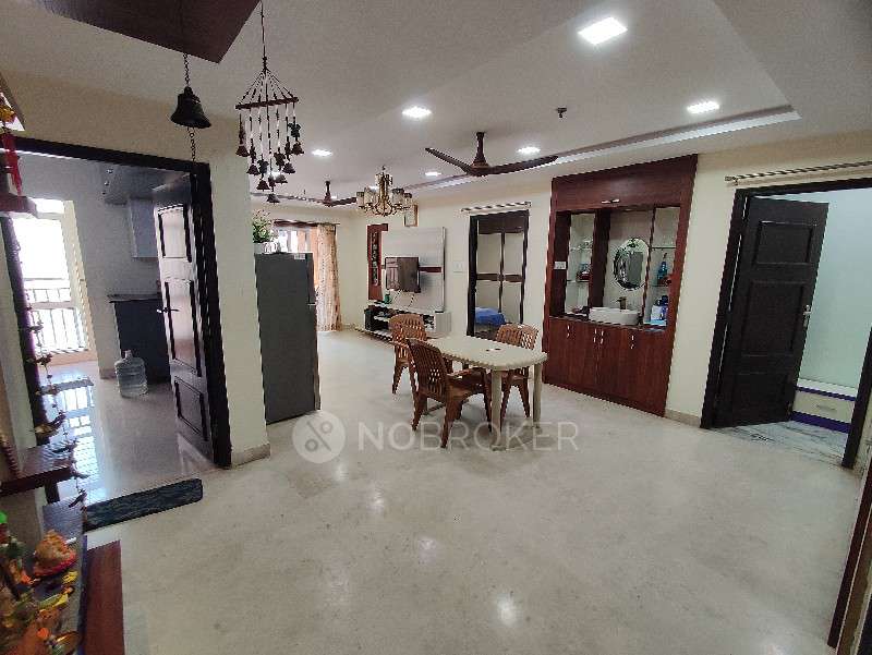 Aditya Empress Towers Shaikpet Rent WITHOUT BROKERAGE Fully furnished 3 BHK Rental Flat in