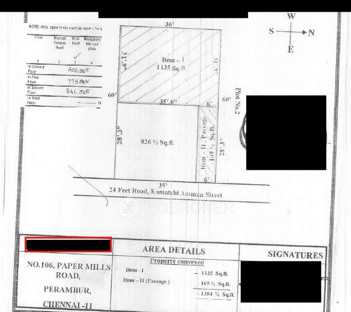 3 BHK House For Sale  In Kodungaiyur