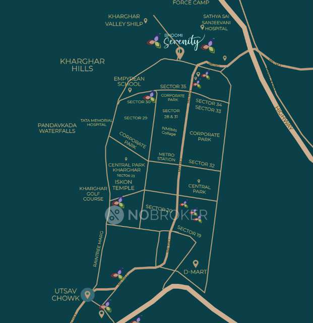 2 BHK Flat In Gajra Bhoomi Serenity For Sale  In Kharghar