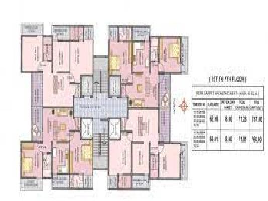 2 BHK Flat In Viraj Heights For Sale  In Dhanori