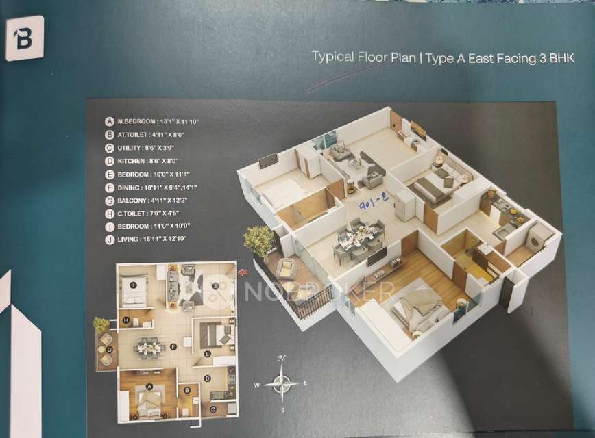 3 BHK Flat In Ecstasy Trifecta Bueno For Sale  In Chikkakannalli, Bengaluru