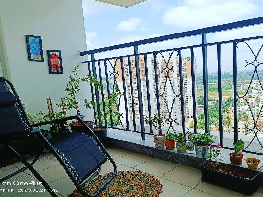 3 BHK Flat In Prestige Misty Waters - Vista Tower for Rent  In Nagavara