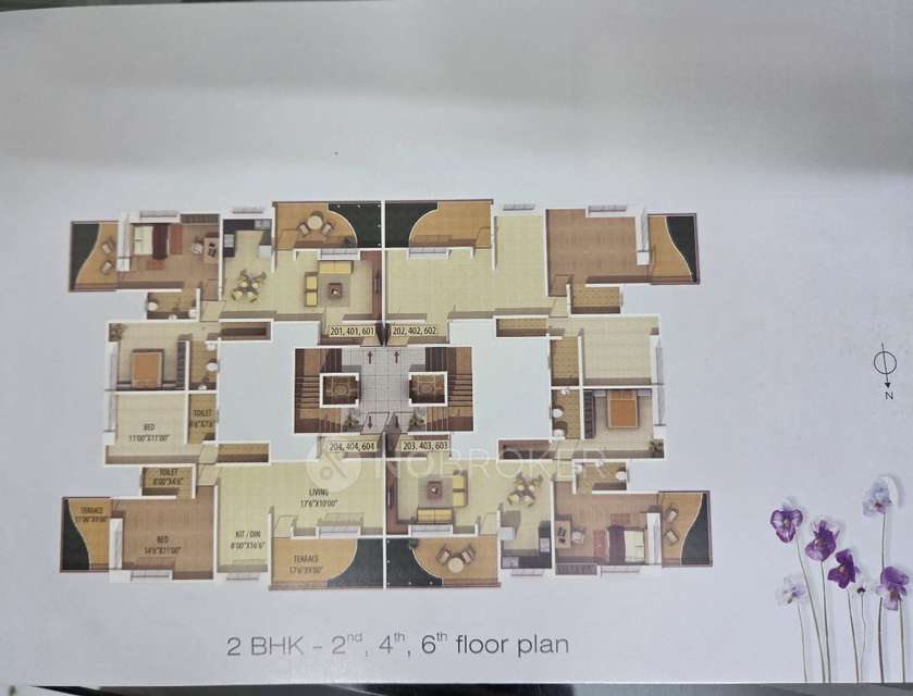 2 BHK Flat In Abhay Atharva Bliss For Sale  In Bavdhan