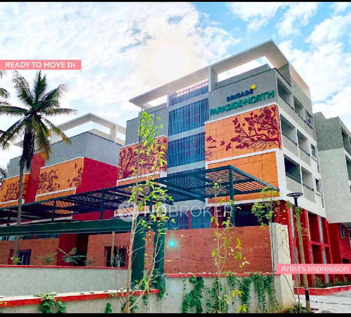 2 BHK Flat In Parkside North By Brigade for Rent In Jalahalli