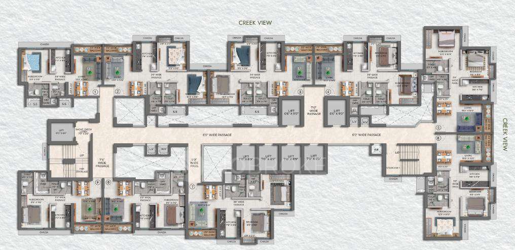 2 BHK Flat In Larkins Highland Haven For Sale  In Thane