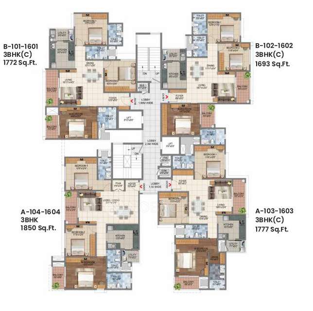 3 BHK Flat In Pride Euphora For Sale  In Attibele