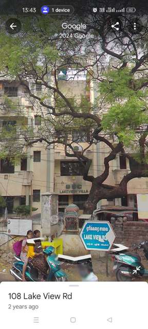 2 BHK Flat In Bbc Lake View Villa Apartments for Rent  In West Mambalam