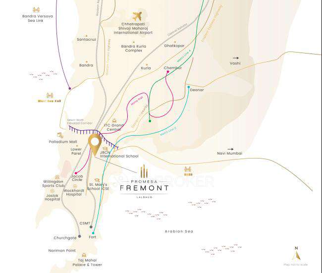 3 BHK Flat In Promesa Fremont For Sale  In Parel