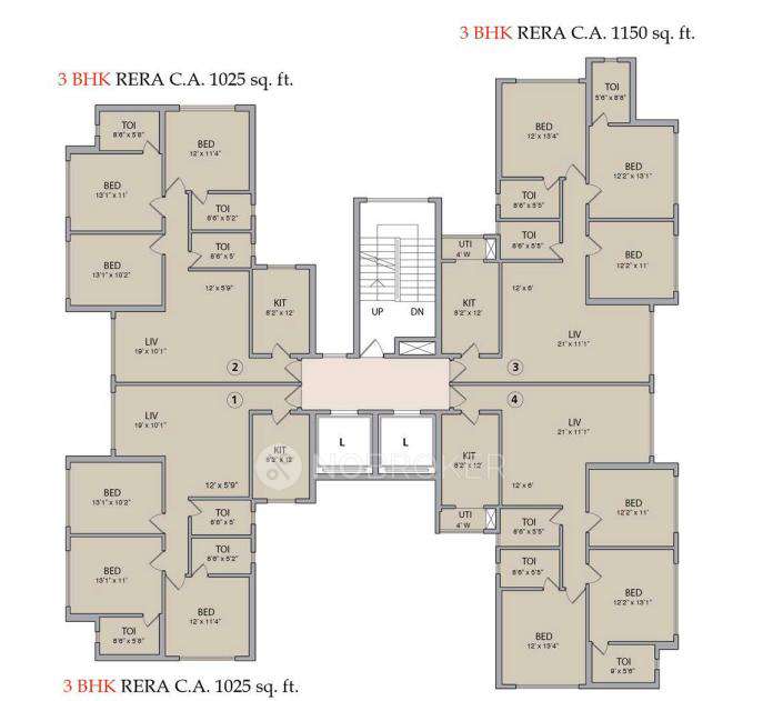 4 BHK Flat In V Raheja La Serena For Sale  In Kandivali West