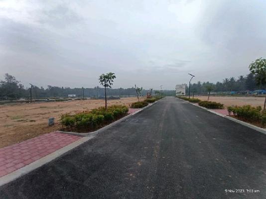Plot For Sale  In Kns Alora In Chikkellur