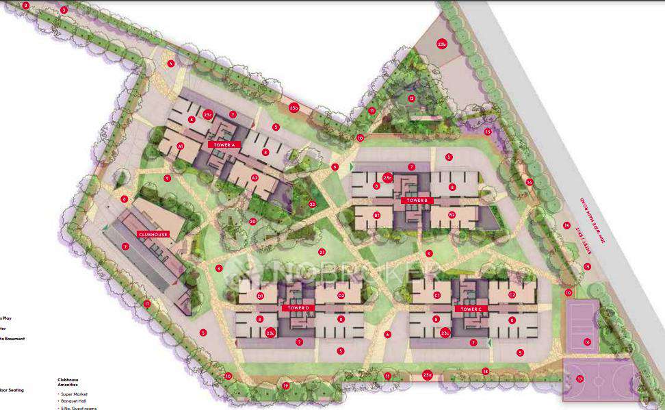 3 BHK Flat In Myscape Songs Of The Sun For Sale  In Nanakramguda