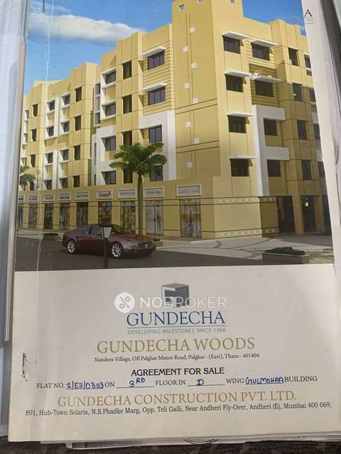 1 BHK Flat In Gundecha Woods For Sale  In Palghar