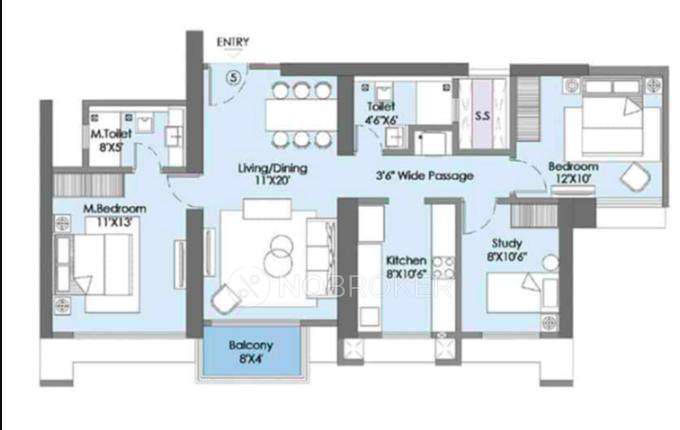 3 BHK Flat In L&t Rejuve 360 For Sale  In Mulund West