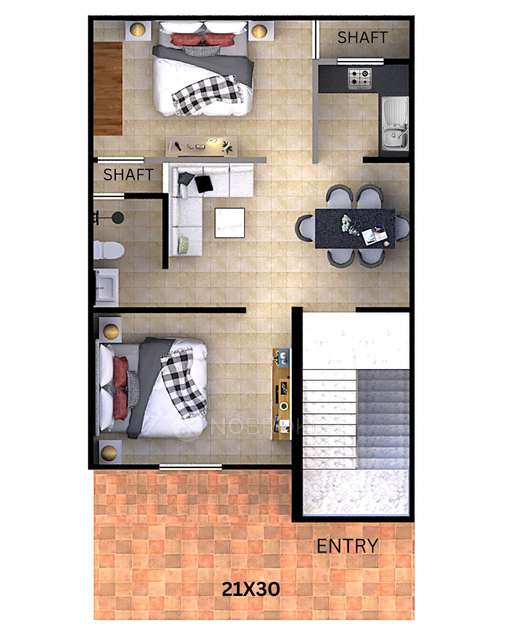 2 BHK Villa In Kanha Residency For Sale  In Kanha Residency-2