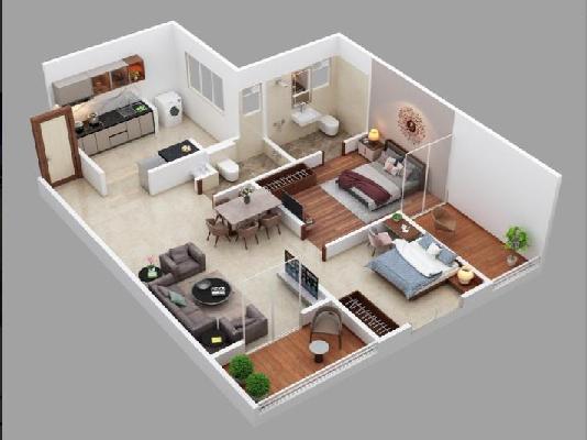 2 BHK Flat In Choice Goodwill Elements For Sale  In Lohegaon