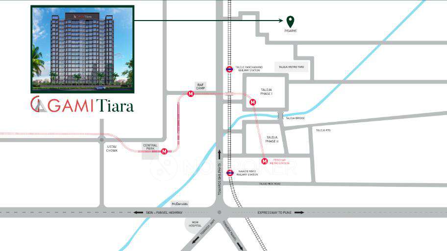 2 BHK Flat In Gami Tiara For Sale  In Taloja