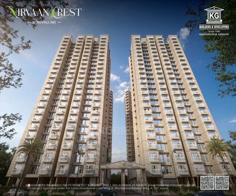 1 BHK Flat In Khandelwal Nirvaan Crest For Sale  In Borivali West