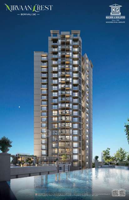 1 BHK Flat In Khandelwal Nirvaan Crest For Sale  In Borivali West