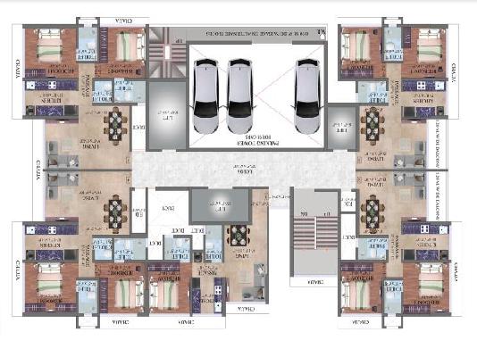 2 BHK Flat In Dem Icon For Sale  In Kandivali West