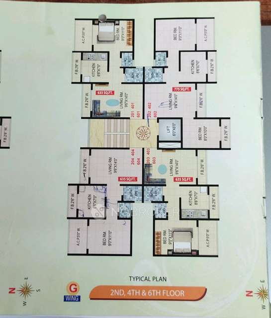 1 BHK Flat In Satyam Paradise For Sale  In Satyam Paradise Wing-g