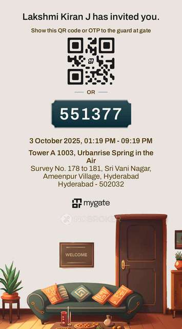 3 BHK Flat In Urbanrise Spring Is In The Air For Sale  In Ameenpur Village