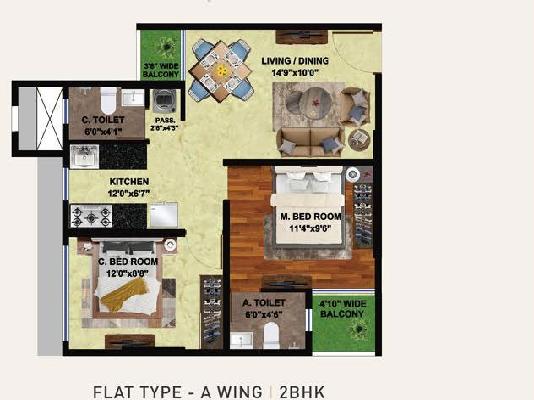 2 BHK Flat In Sigma Passcode Revolution For Sale  In Malad East