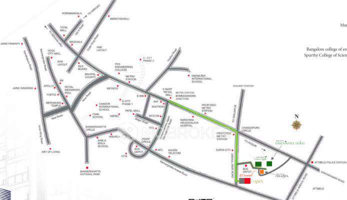 3 BHK Flat In Global Edifice Legacy For Sale  In Marsur