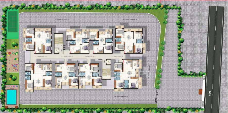 3 BHK Flat In Global Edifice Legacy For Sale  In Marsur