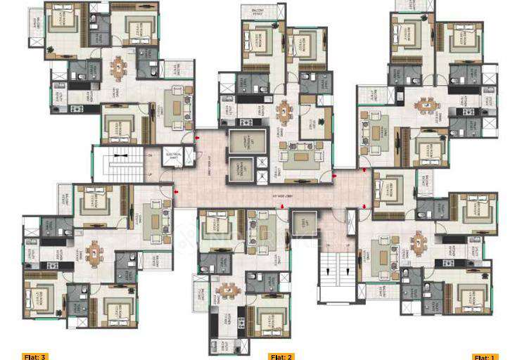 3 BHK Flat In Navami Chamara Heights For Sale  In Ramasandra