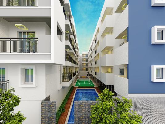 2 BHK Flat In Sapthagiri Sandalwoods For Sale  In Krishnarajapura