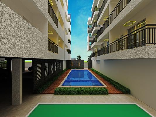 2 BHK Flat In Sapthagiri Sandalwoods For Sale  In Krishnarajapura