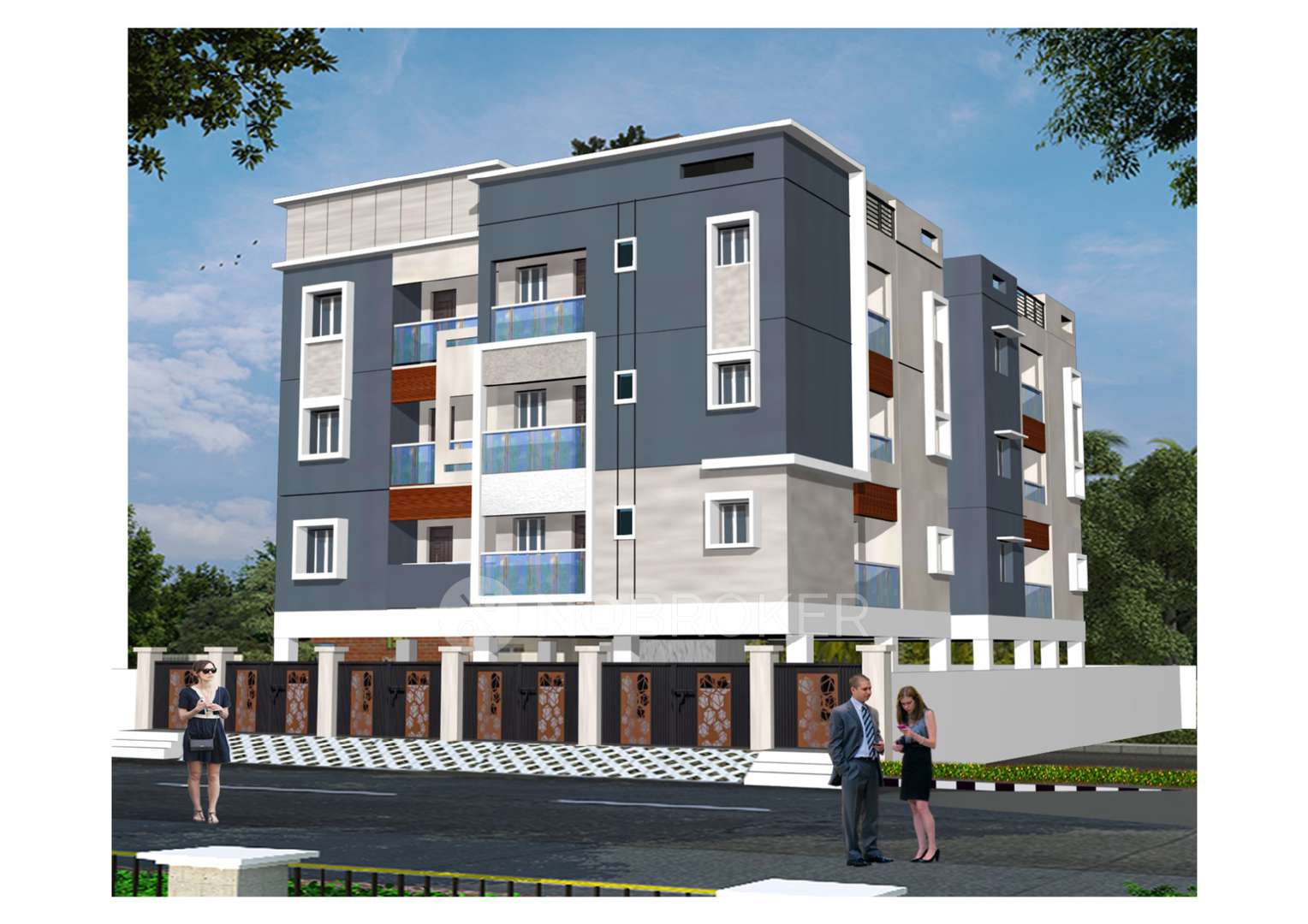 RR HOMES KOLATHUR Ganga cinimas Without Brokerage Semifurnished 3