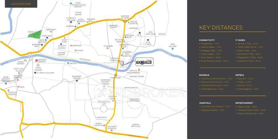 3 BHK Flat In Unique Youtopia For Sale near Manjari Budruk