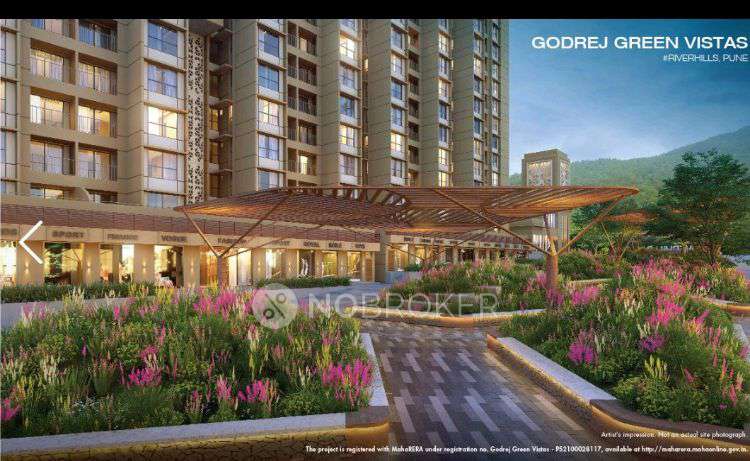 2 BHK Flat In Godrej Green Vistas for Rent  In Mahalunge