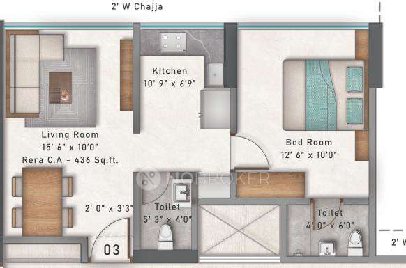 1 BHK Flat In A Swamiraj Kuber Heights For Sale  In Mulund East