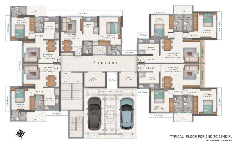 1 BHK Flat In A Swamiraj Kuber Heights For Sale  In Mulund East