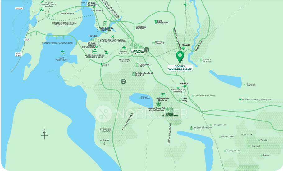 Plot For Sale  In Godrej Woodside Estate In Karjat
