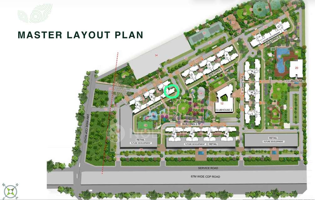 3 BHK Flat In Godrej Woodscapes, Budigere For Sale  In Budigere