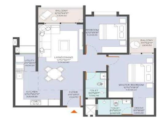 2 BHK Flat In Modern Neon For Sale  In Anekal