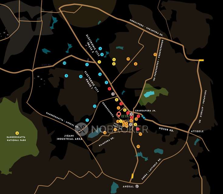 3 BHK Flat In Sri Sai Reviva For Sale  In Bommasandra