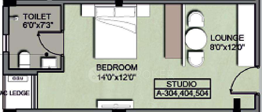 1 RK Flat In Elements Madhuram For Sale  In Vandalur